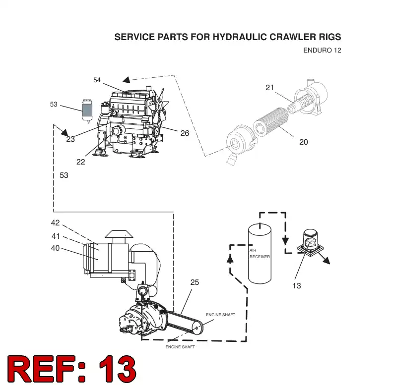 81723059 817 230 59 OIL FILTER CARTTRIDGE - Sandvik Technical Drawing