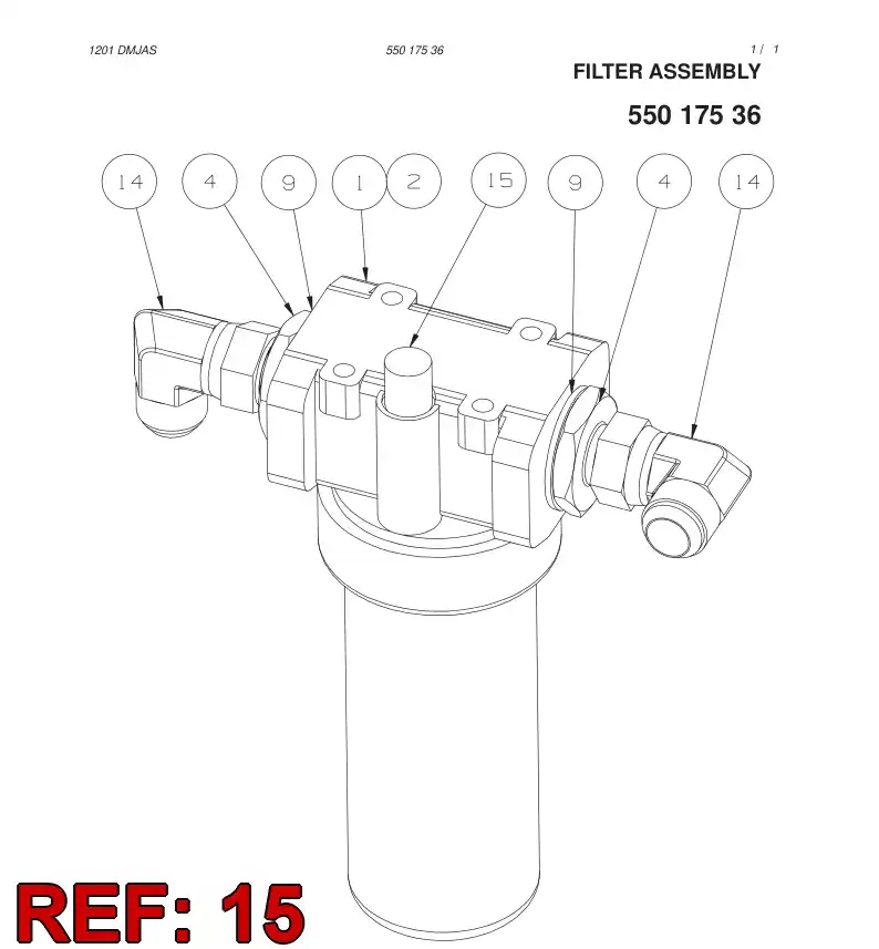 81734409 817 344 09 INDICATOR - Sandvik Technical Drawing