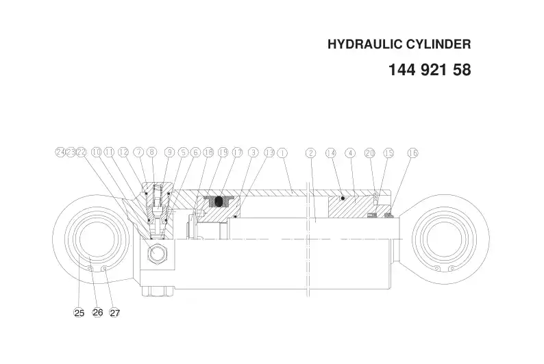 81771639 817 716 39 SEAL KIT - Sandvik Technical Drawing