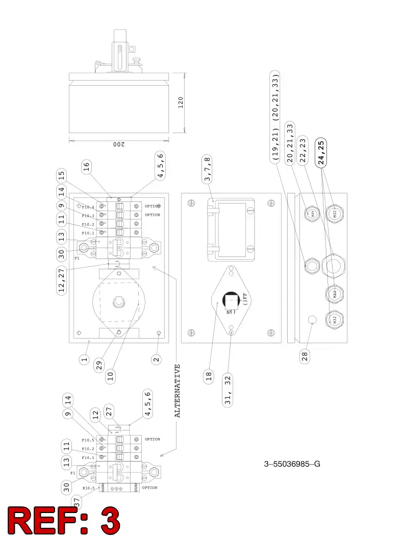 81776309 817 763 09 Washer, Retaining - Sandvik Technical Drawing