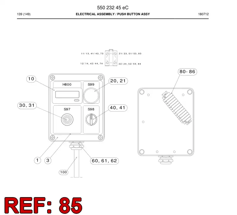 81777569 817 775 69 Cross-recessed pan head tapping screw - Sandvik Technical Drawing