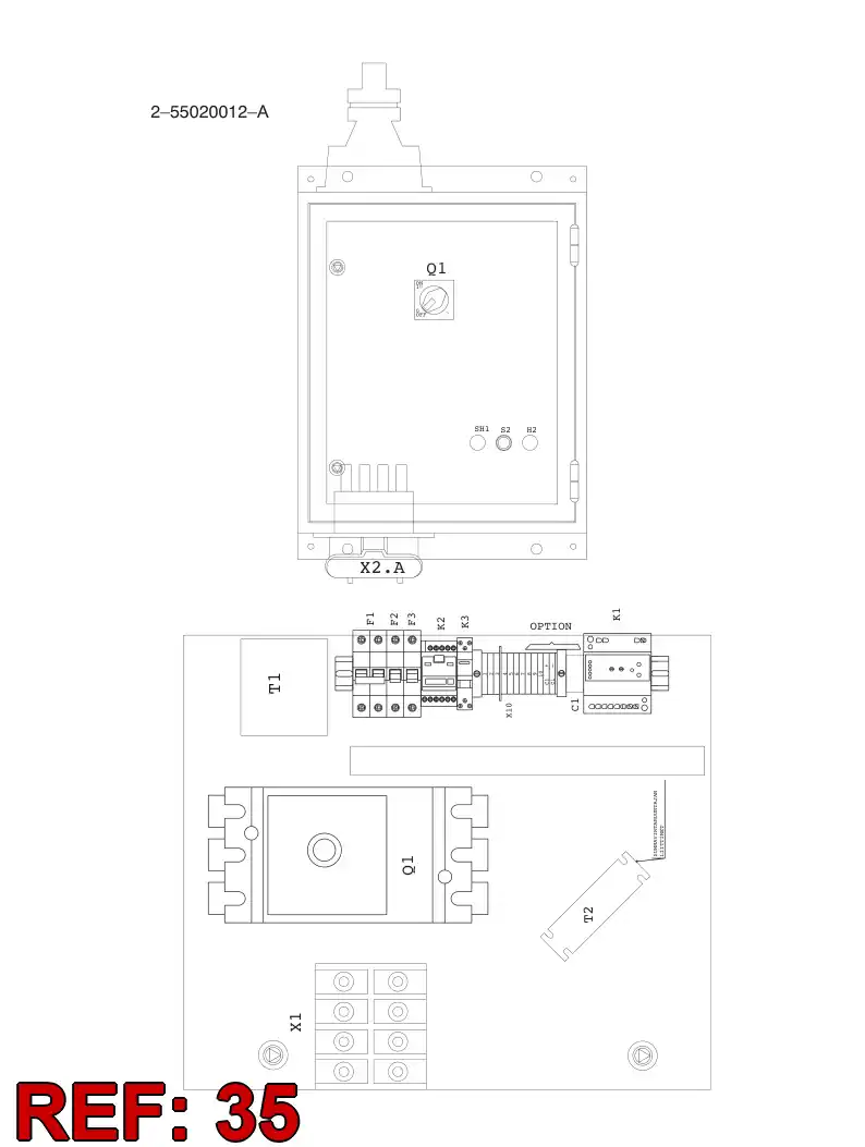 81786209 817 862 09 PROTECTING CONDUCTOR FITTING - Sandvik Technical Drawing