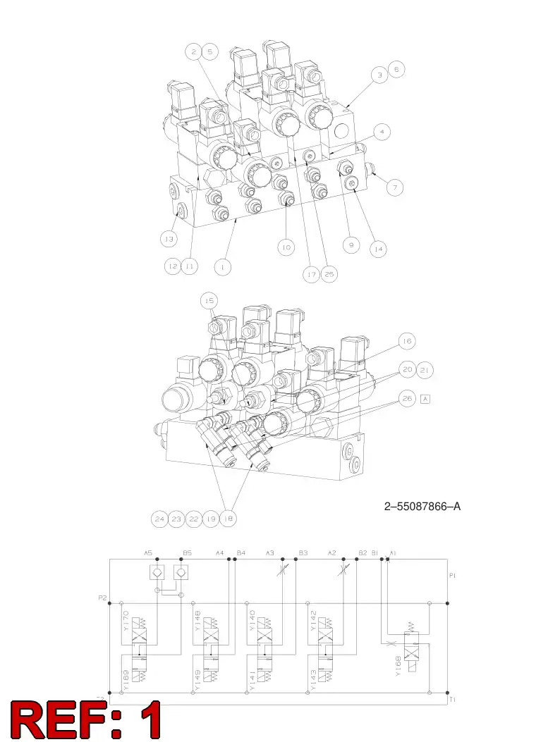 81793589 817 935 89 Plate, Base - Sandvik Technical Drawing