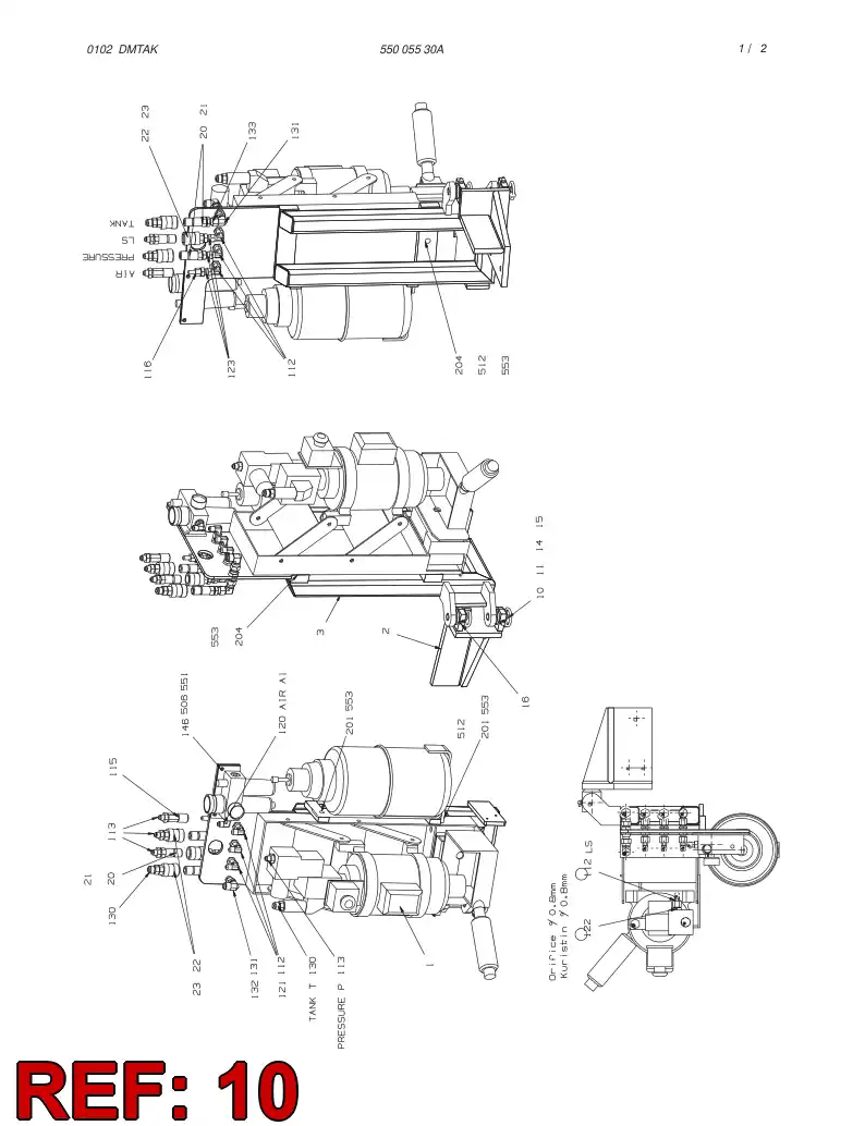 81805699 818 056 99 SPRING-TYPEE STRAIGHT PIN - Sandvik Technical Drawing