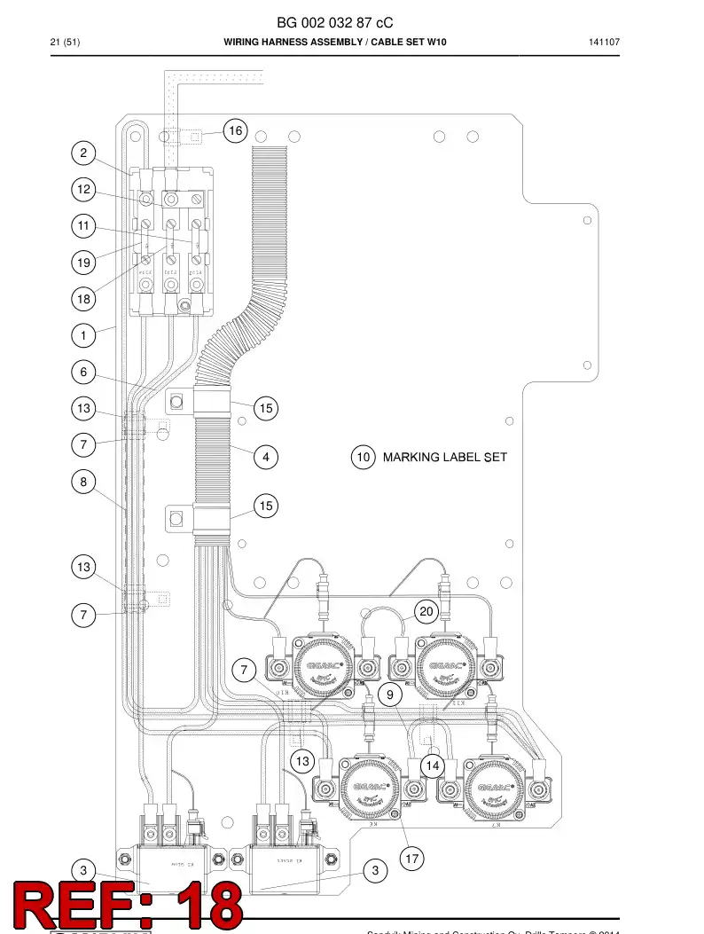 81836149 818 361 49 Fuse - Sandvik Technical Drawing