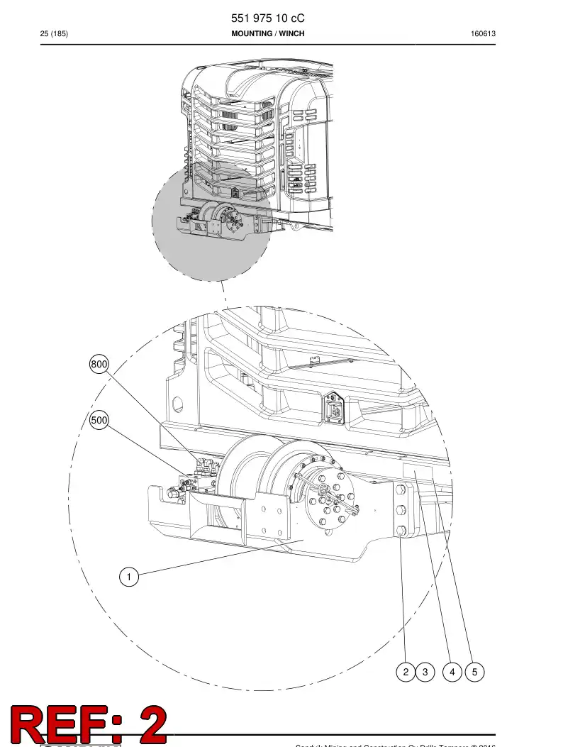 81850689 818 506 89 Hexagon head screw - Sandvik Technical Drawing