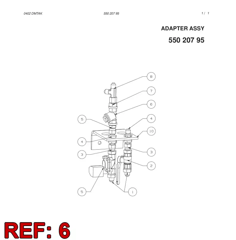 81862479 818 624 79 2-WAY MUD SEPARATOR - Sandvik Technical Drawing