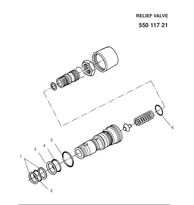81893059 818 930 59 SEAL KIT - Sandvik Technical Drawing