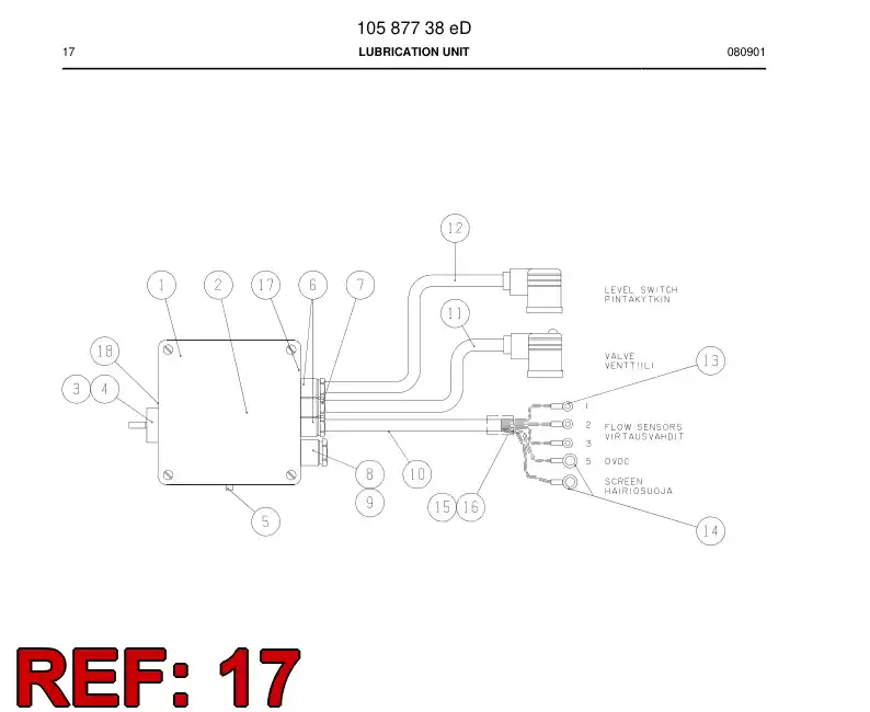 81920329a 819 203 29a TAMPO DE ENCHIMENTO - Sandvik Technical Drawing