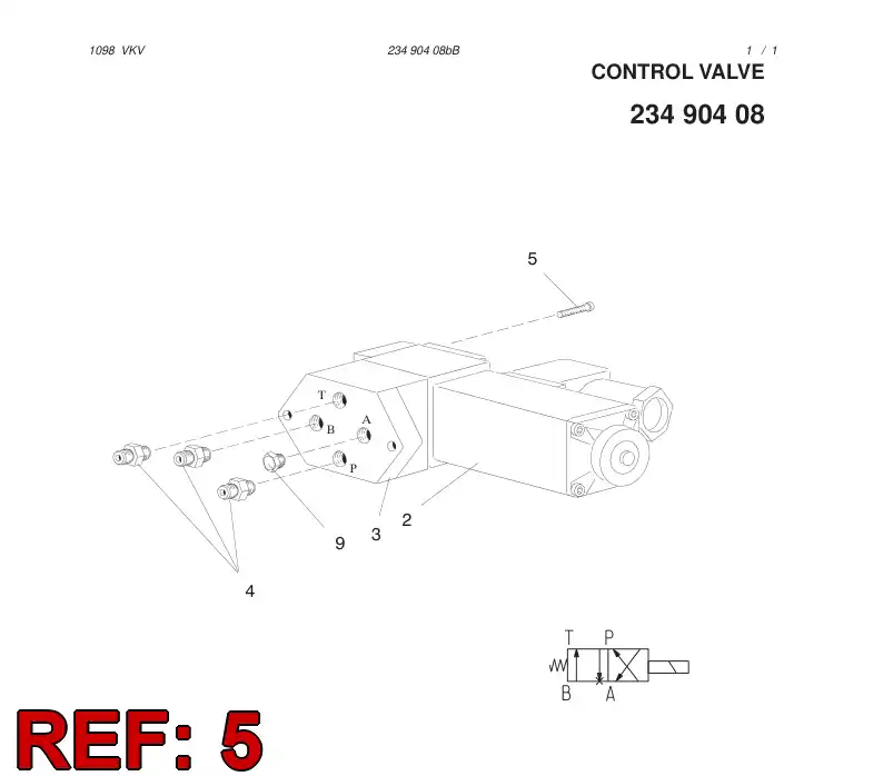 81925789 819 257 89 HEXAGON SOCKET HEAD SCREW (FULL THREAD) - Sandvik Technical Drawing