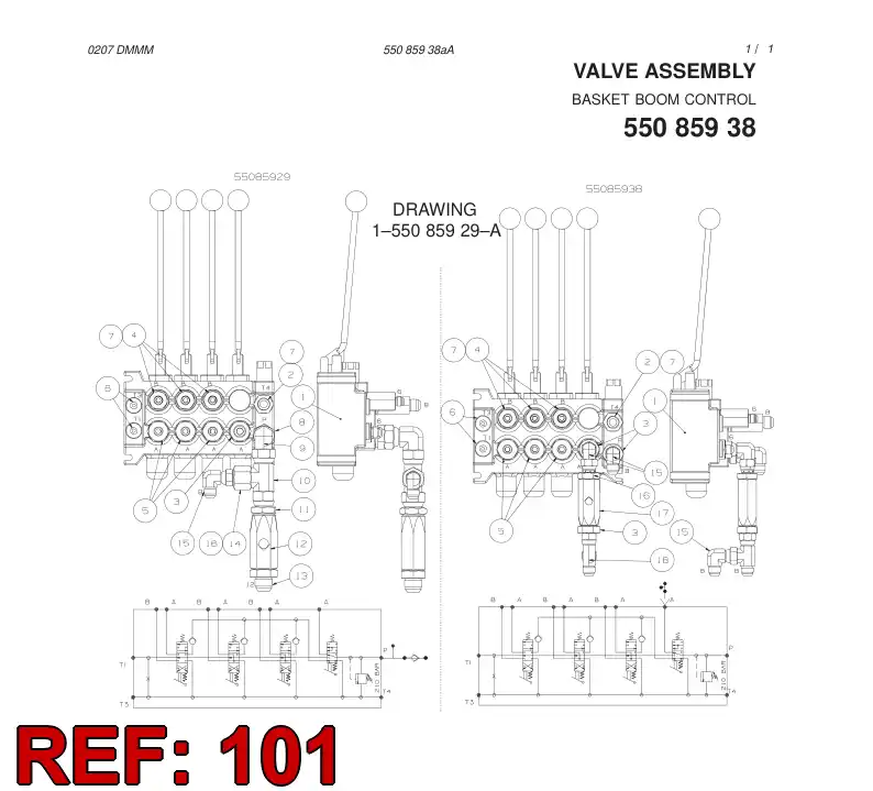 81929029 819 290 29 SEAL KIT - Sandvik Technical Drawing
