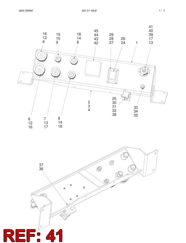 81929719 819 297 19 BALL VALVE - Sandvik Technical Drawing
