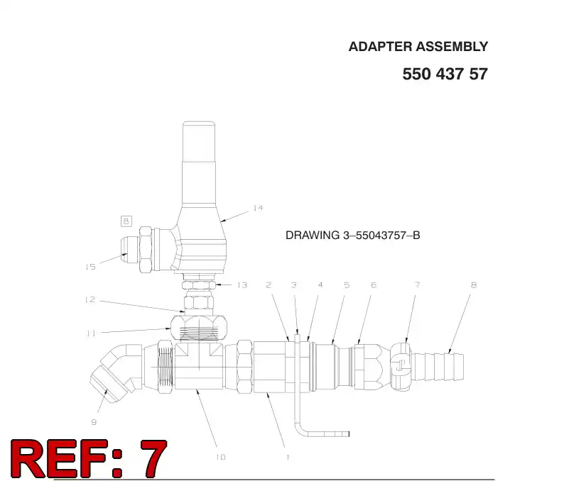 81941959 819 419 59 CLAW COUPLING - Sandvik Technical Drawing