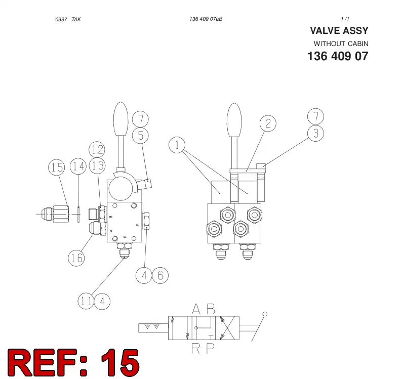 81955899 819 558 99 Connector, Female - Sandvik Technical Drawing