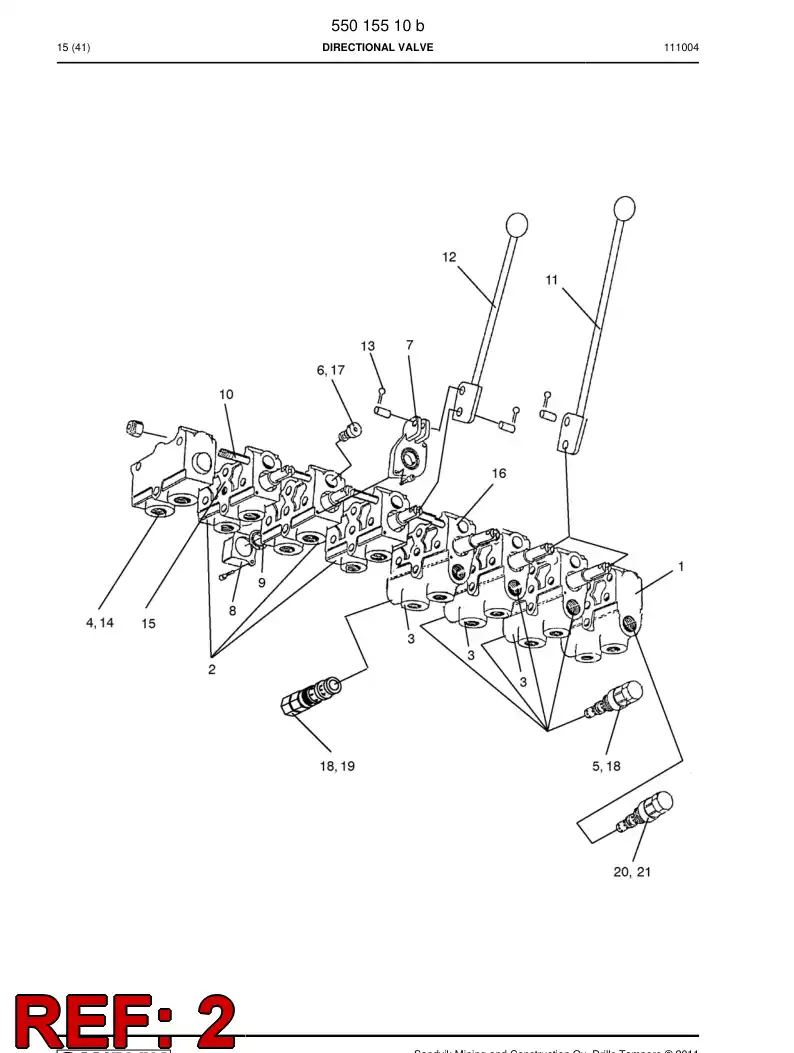 81969729a 819 697 29a Work section - Sandvik Technical Drawing