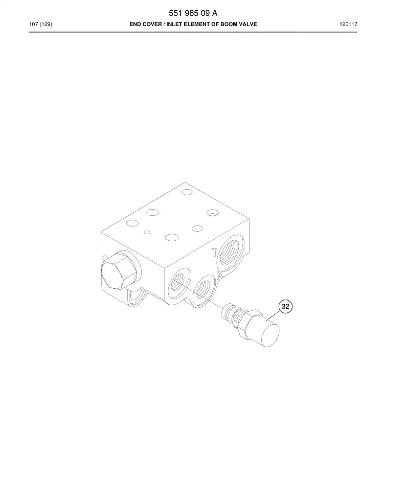 81995109b 819 951 09b Seal Kit - Sandvik Technical Drawing