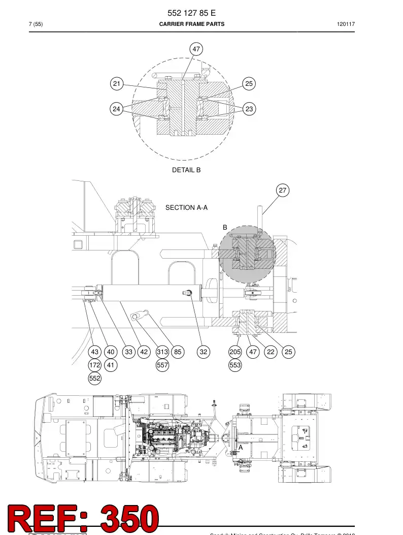 819 985 49 HEXAGON HEAD BOLT (FULL THREAD) - drawing