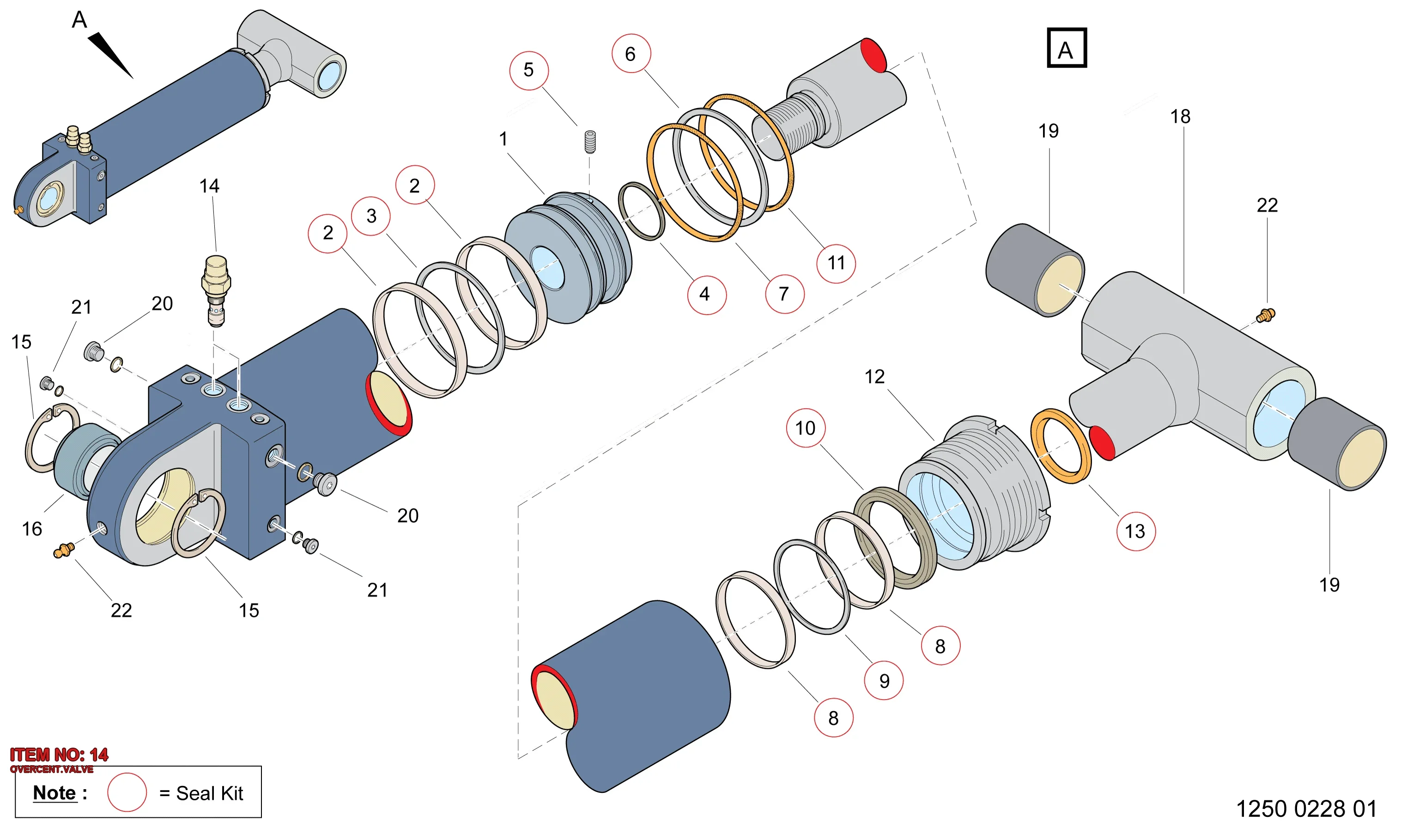 8231 1203 78 OVERCENT.VALVE - Technical Drawing