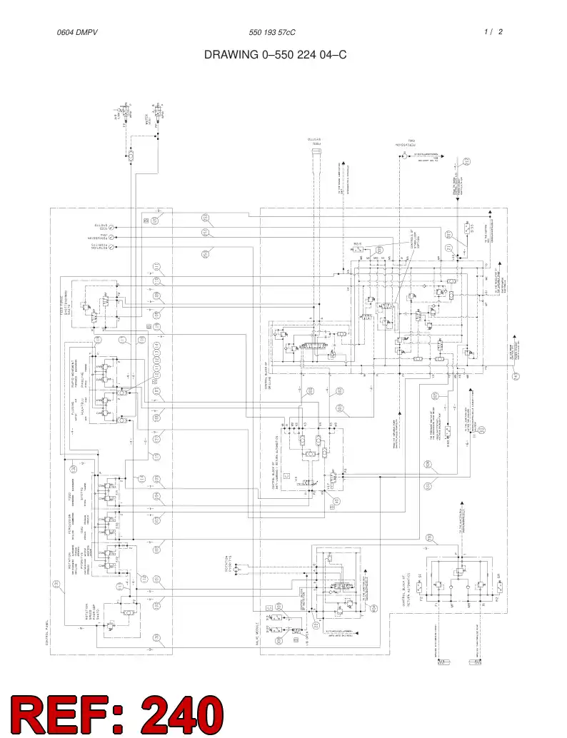 82422049 824 220 49 HOSE ASSY - Sandvik Technical Drawing
