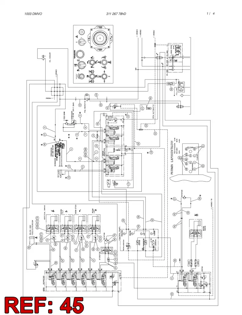 82422589 824 225 89 HYDR.HOSE ASSEMBLY - Sandvik Technical Drawing