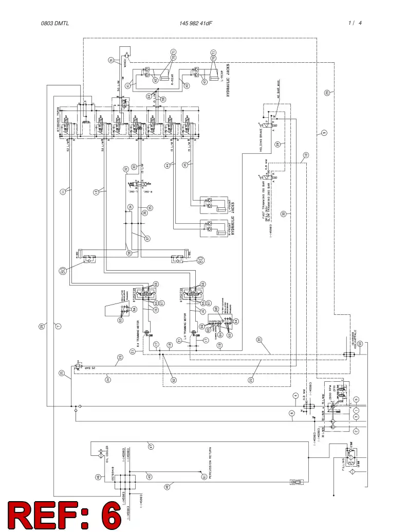 82428129 824 281 29 HYDR.HOSE ASSEMBLY - Sandvik Technical Drawing