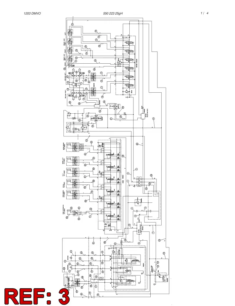 82456069 824 560 69 HYDRAULIC HOSE ASSEMBLY - Sandvik Technical Drawing