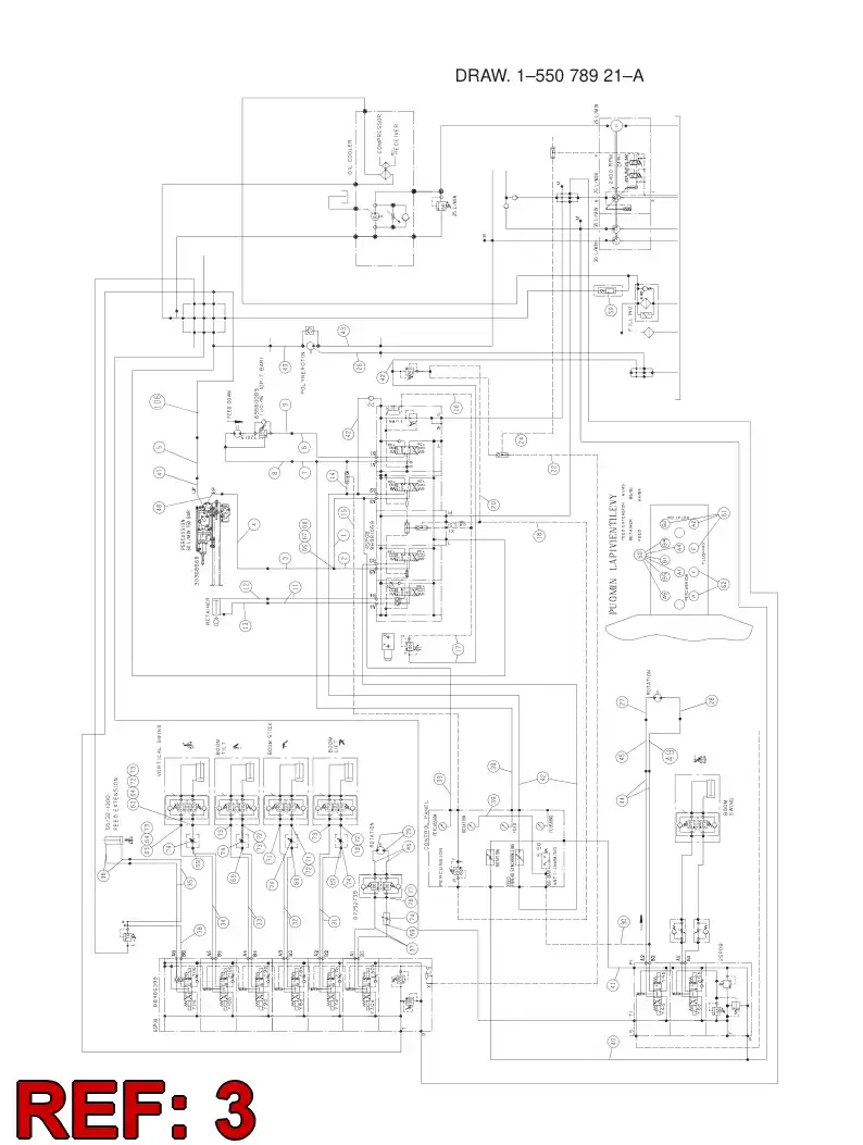 82460859 824 608 59 HYDR.HOSE ASSEMBLY - Sandvik Technical Drawing