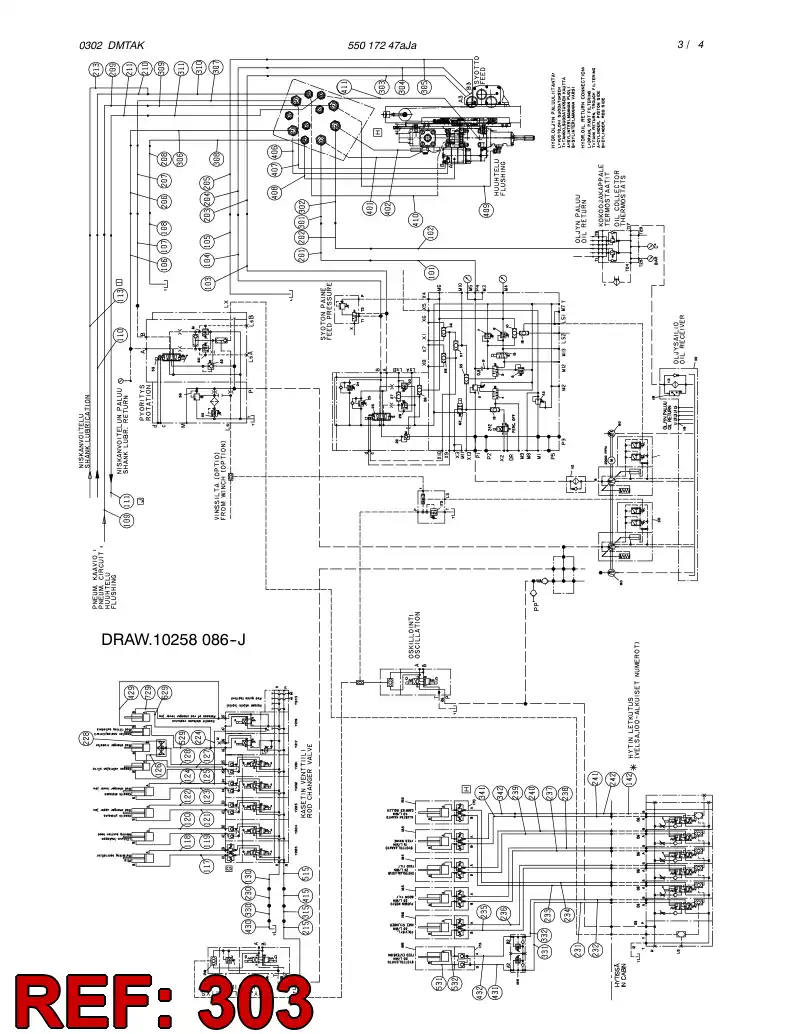 82466789 824 667 89 HOSE ASSY - Sandvik Technical Drawing