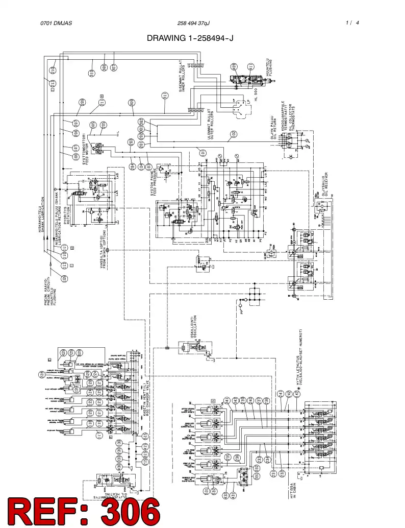82467669 824 676 69 HOSE ASSY - Sandvik Technical Drawing