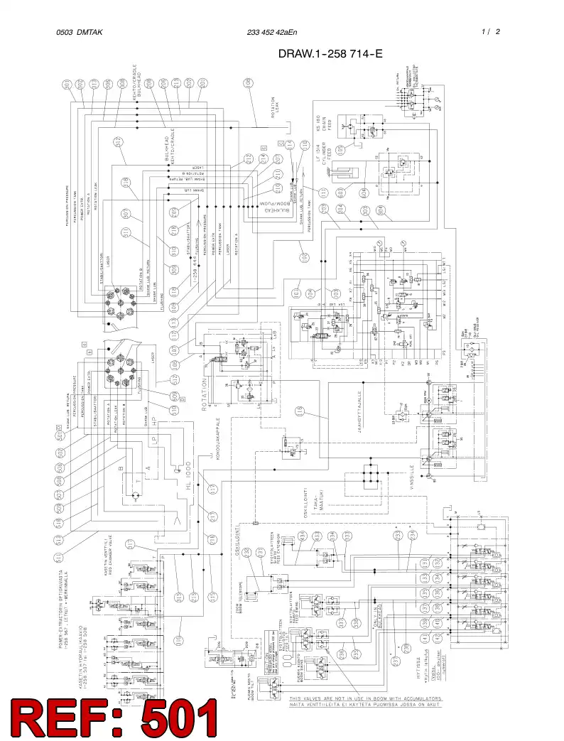 82490689 824 906 89 HOSE ASSY - Sandvik Technical Drawing