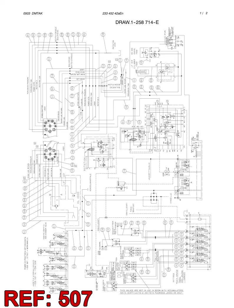 82491029 824 910 29 HOSE ASSY - Sandvik Technical Drawing
