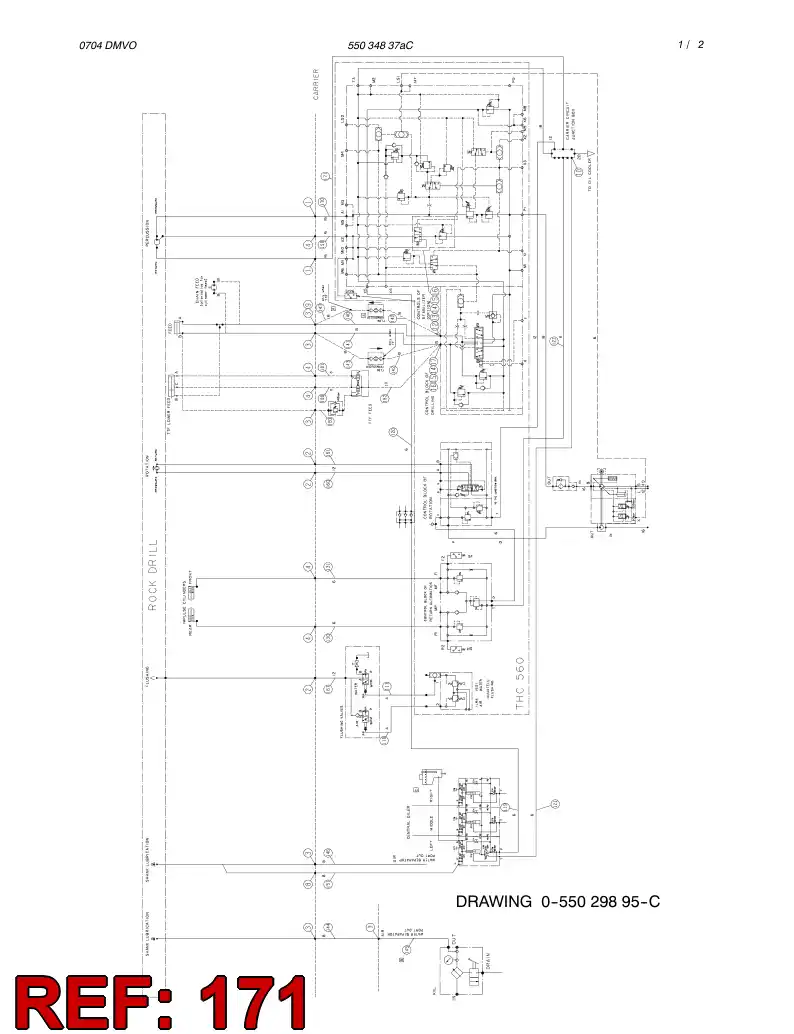 82491309 824 913 09 HOSE ASSY - Sandvik Technical Drawing