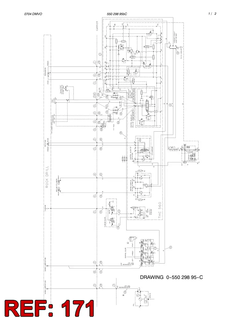 82491439 824 914 39 HOSE ASSY - Sandvik Technical Drawing