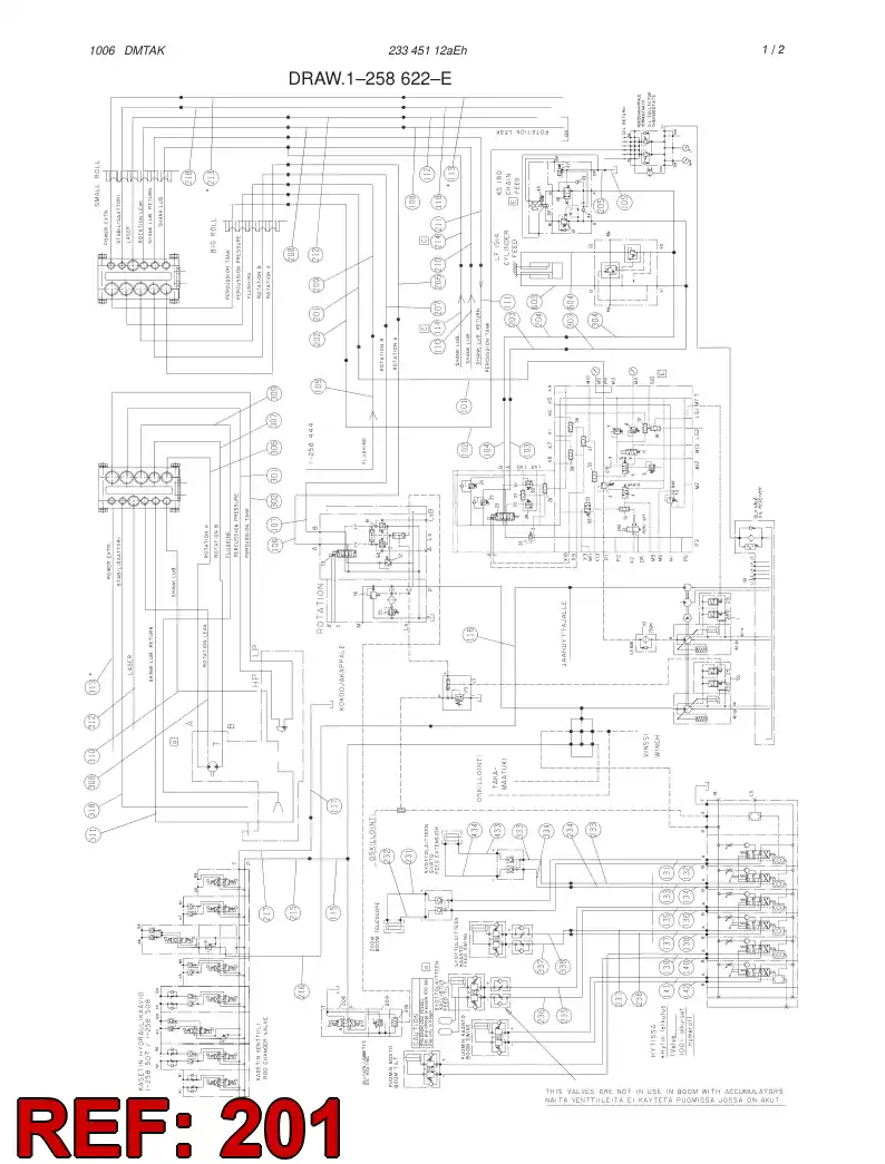 82495069 824 950 69 HYDRAULIC HOSE ASSEMBLY - Sandvik Technical Drawing