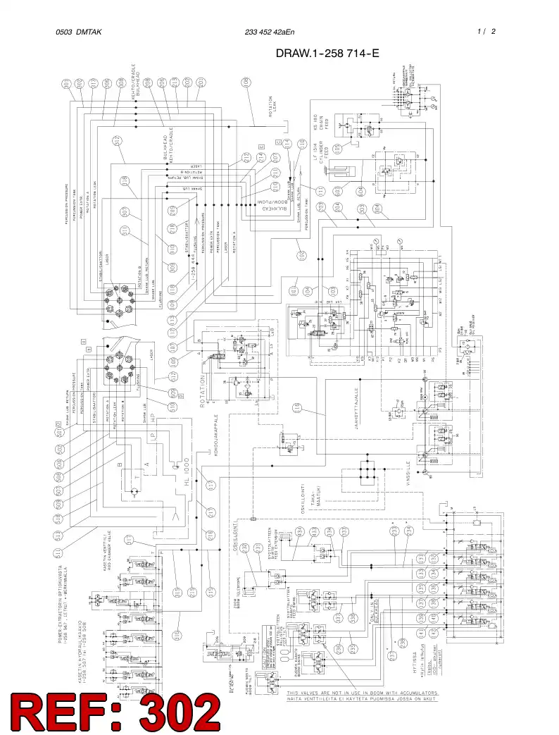82495759 824 957 59 HOSE ASSY - Sandvik Technical Drawing