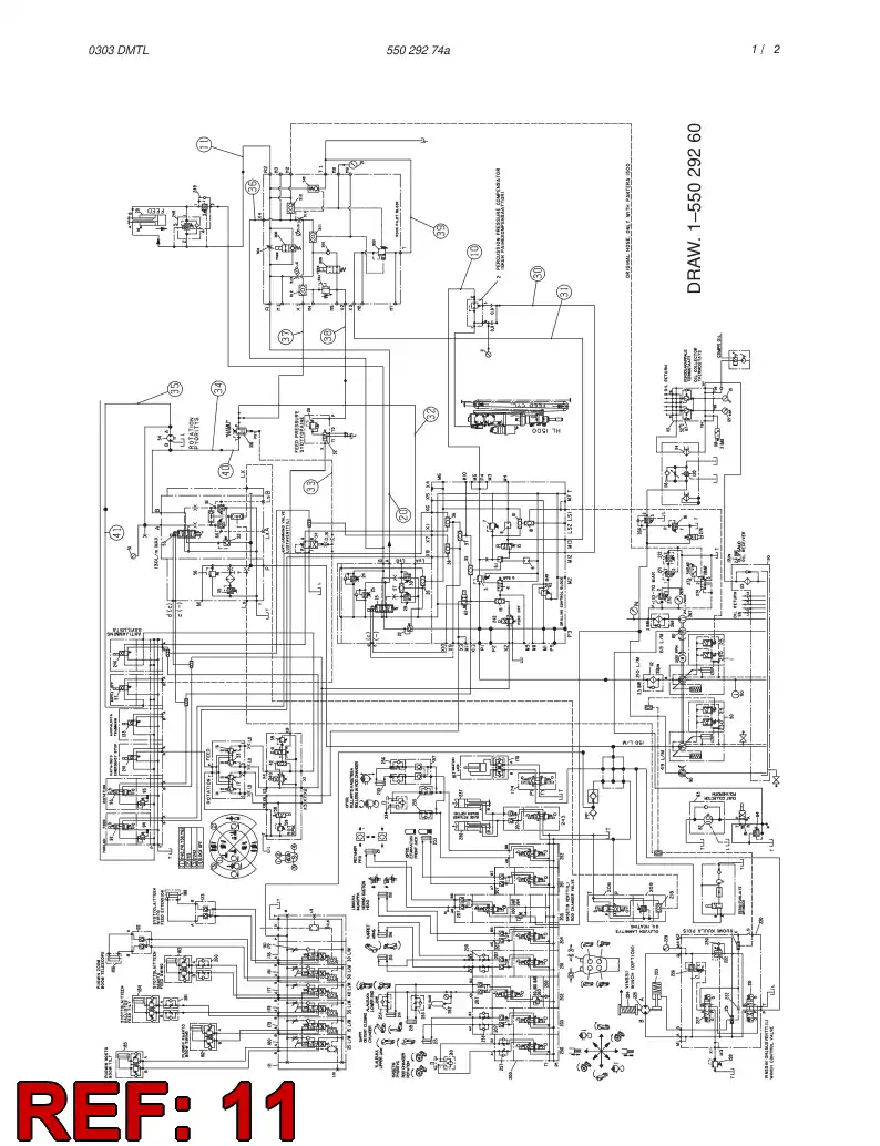 82498659 824 986 59 HOSE ASSY - Sandvik Technical Drawing