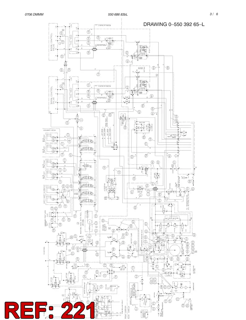82634679 826 346 79 HYDRAULIC HOSE ASSEMBLY - Sandvik Technical Drawing