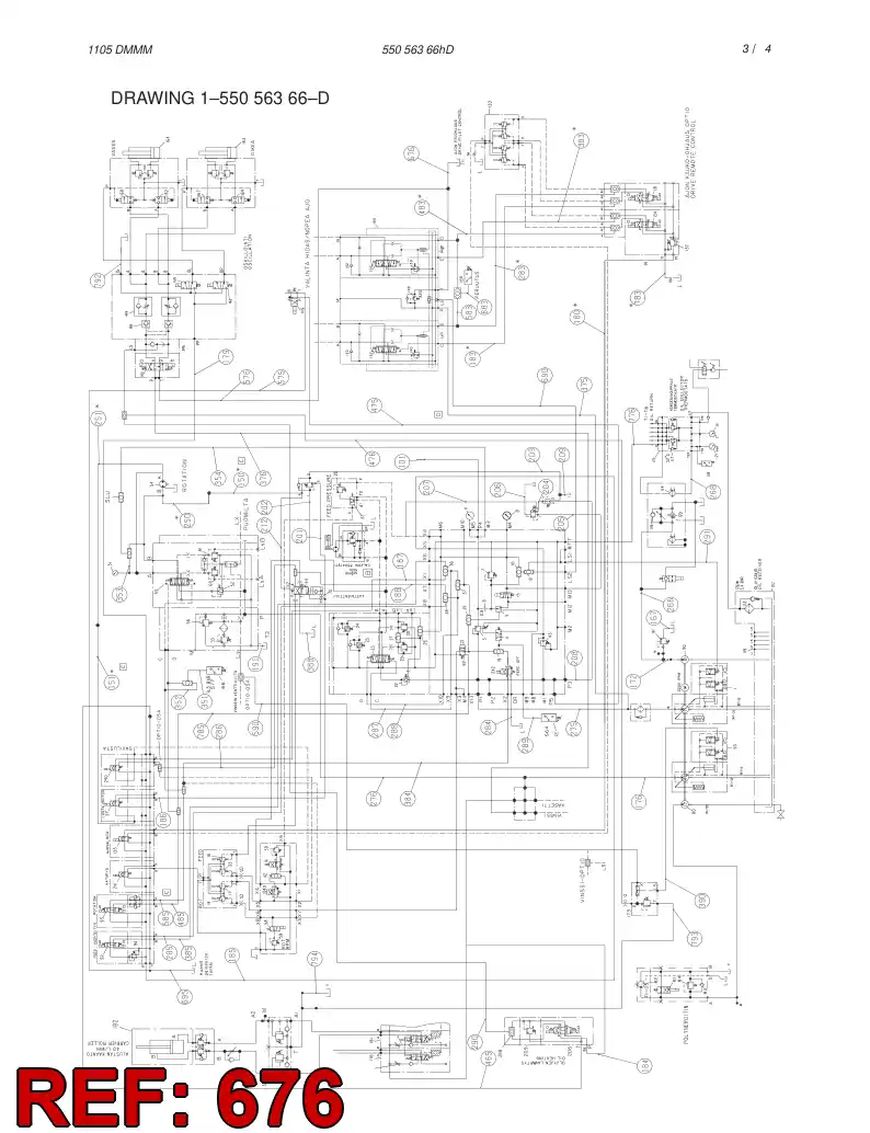 82636159 826 361 59 HYDRAULIC HOSE ASSEMBLY - Sandvik Technical Drawing