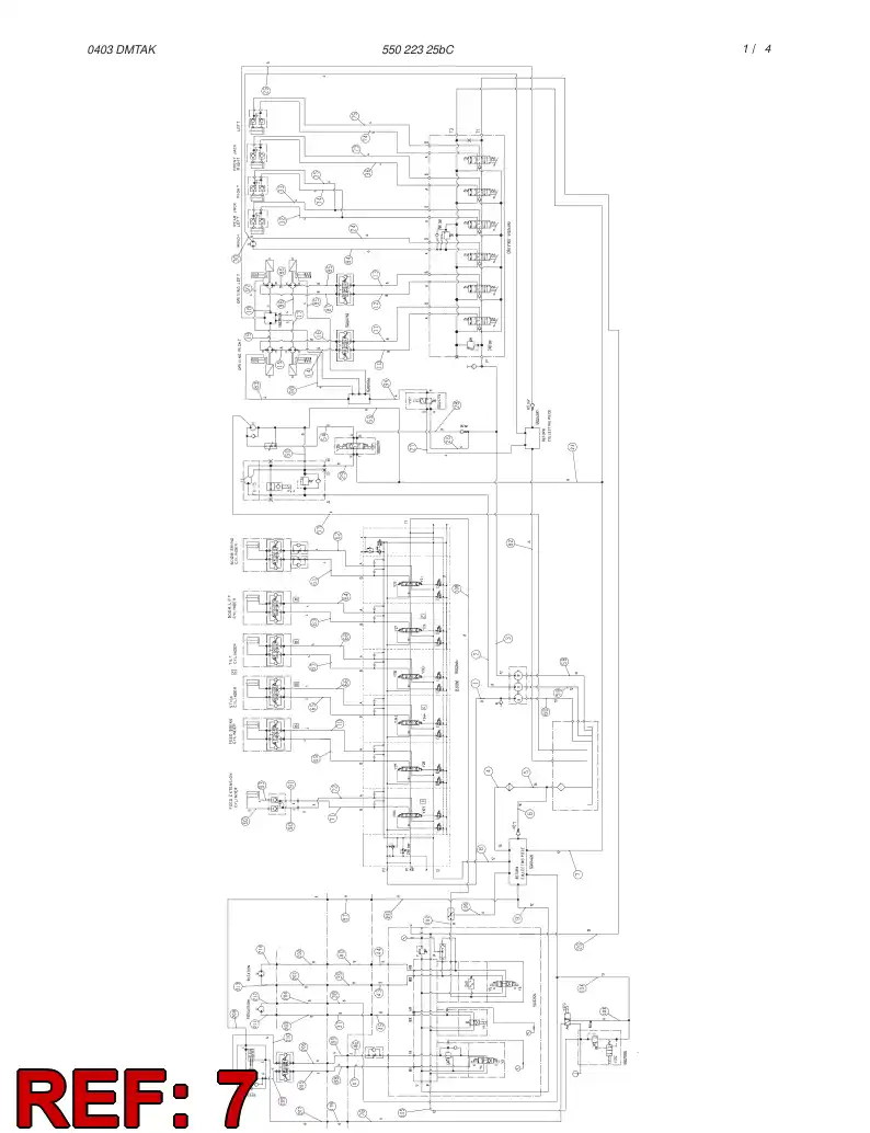 82637579 826 375 79 HYDRAULIC HOSE ASSEMBLY - Sandvik Technical Drawing