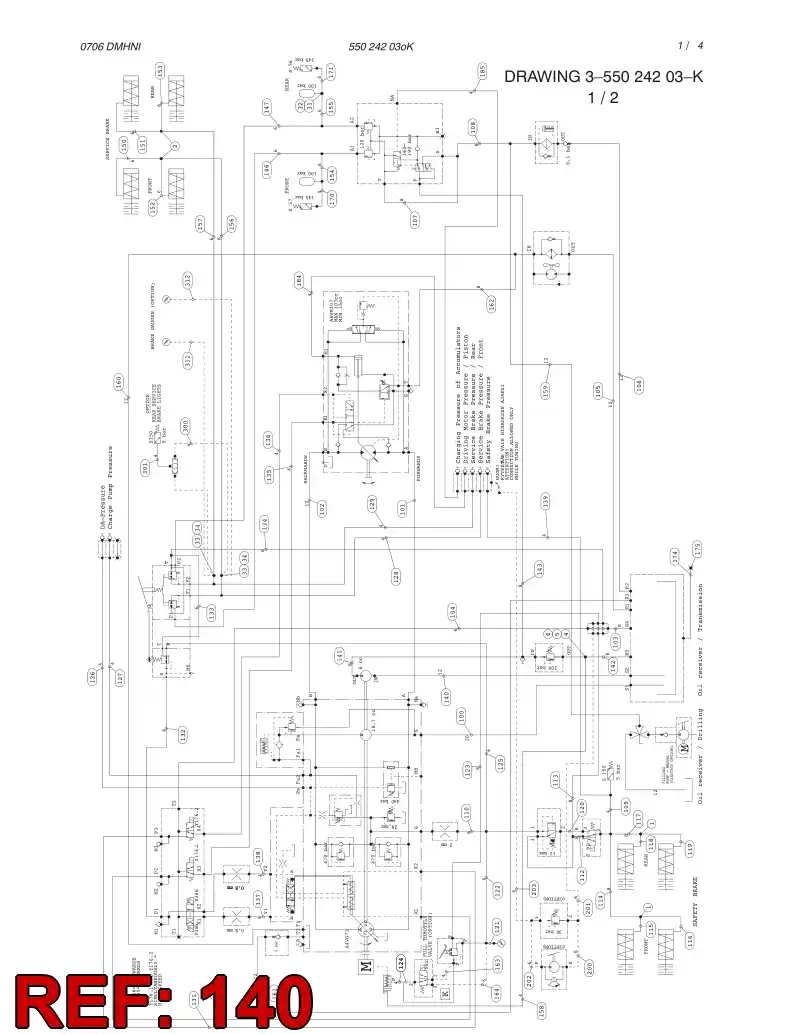 82637609 826 376 09 HYDRAULIC HOSE ASSEMBLY - Sandvik Technical Drawing