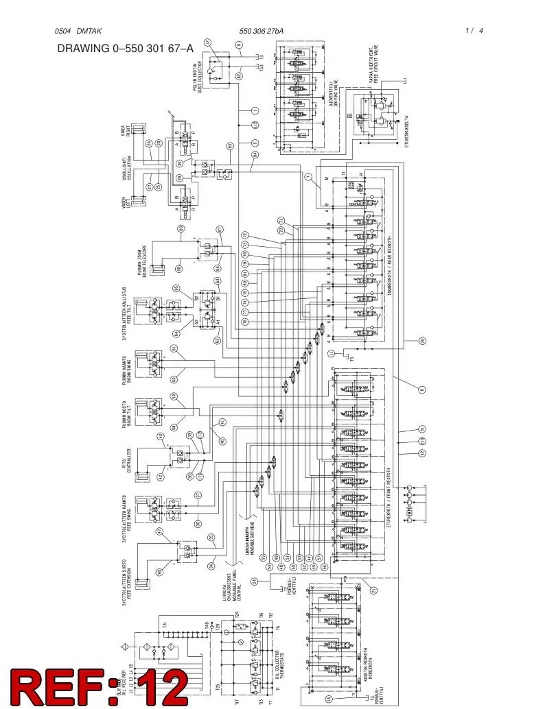 82643849 826 438 49 HYDR.HOSE ASSEMBLY - Sandvik Technical Drawing