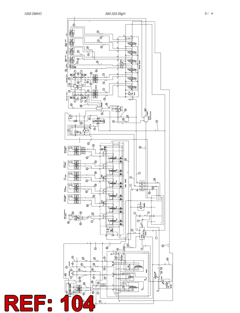 82644299 826 442 99 HYDRAULIC HOSE ASSEMBLY - Sandvik Technical Drawing