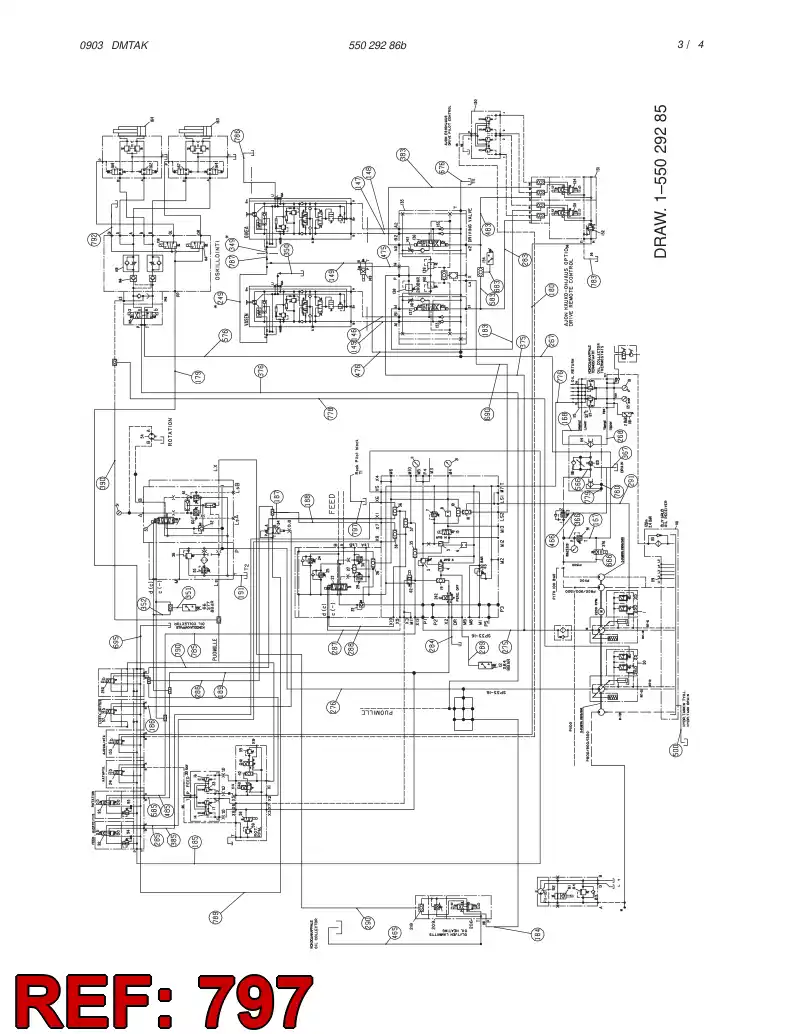 82645209 826 452 09 HOSE ASSY - Sandvik Technical Drawing