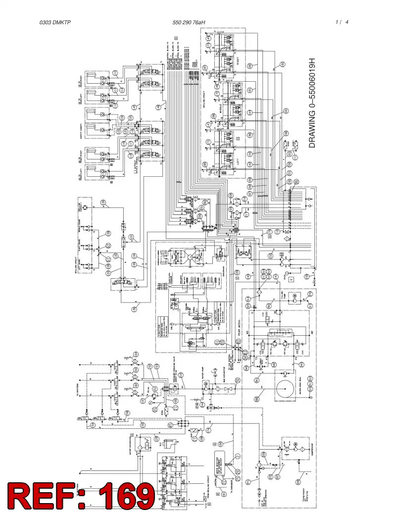 82645589 826 455 89 HOSE ASSY - Sandvik Technical Drawing