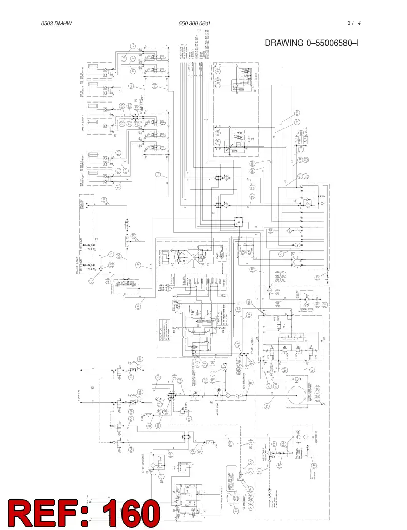 82646209 826 462 09 HOSE ASSY - Sandvik Technical Drawing