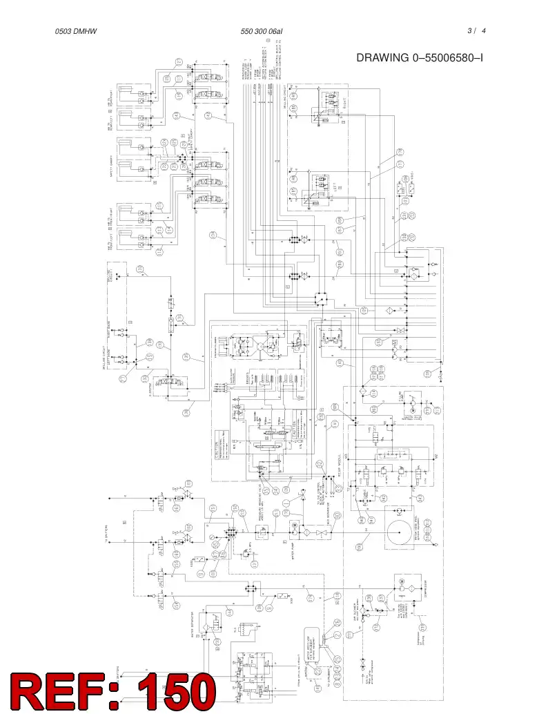 82648639 826 486 39 HOSE ASSY - Sandvik Technical Drawing