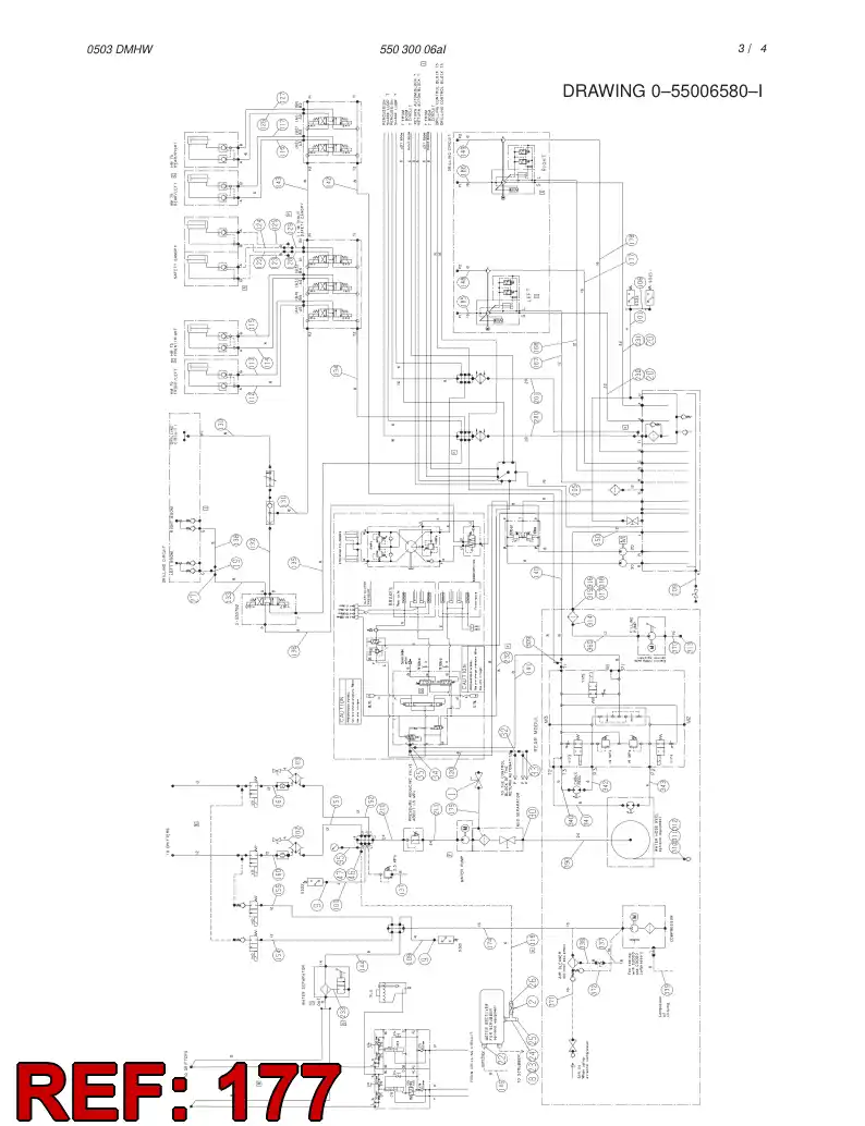 82671249 826 712 49 HOSE ASSY - Sandvik Technical Drawing