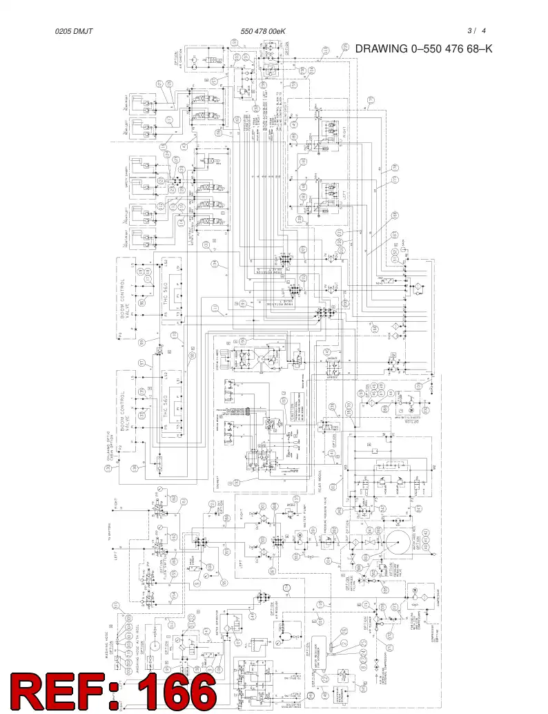 82672389 826 723 89 HYDRAULIC HOSE ASSEMBLY - Sandvik Technical Drawing
