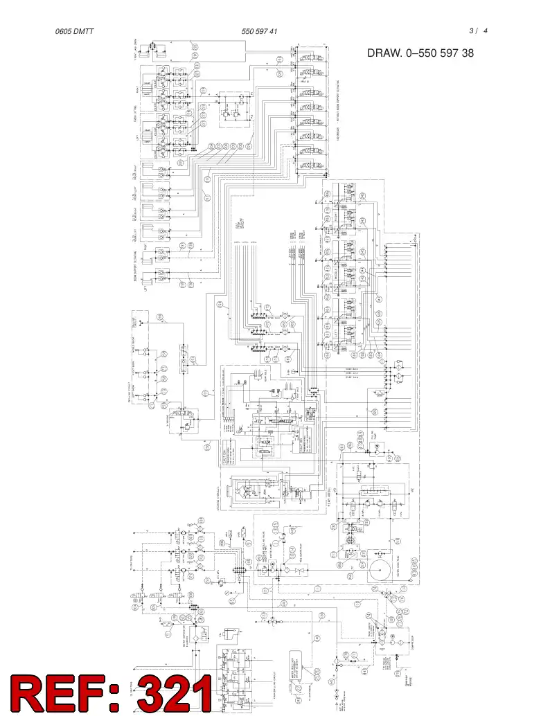 82673829 826 738 29 HYDRAULIC HOSE ASSEMBLY - Sandvik Technical Drawing