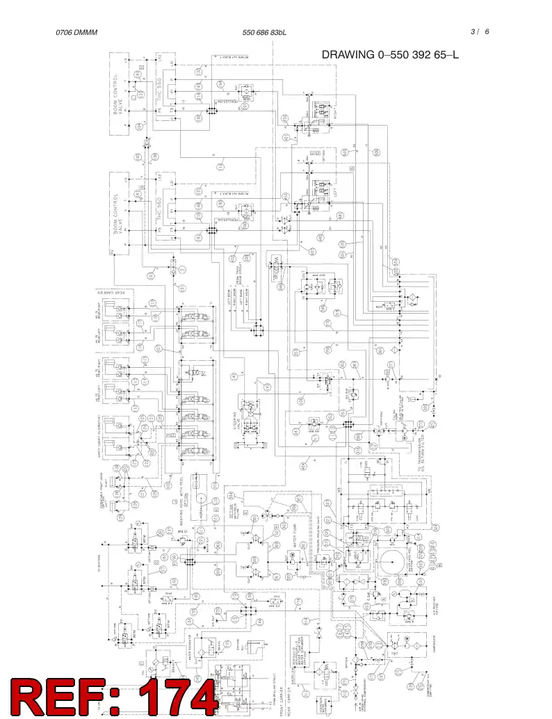 82682309 826 823 09 HYDRAULIC HOSE ASSEMBLY - Sandvik Technical Drawing